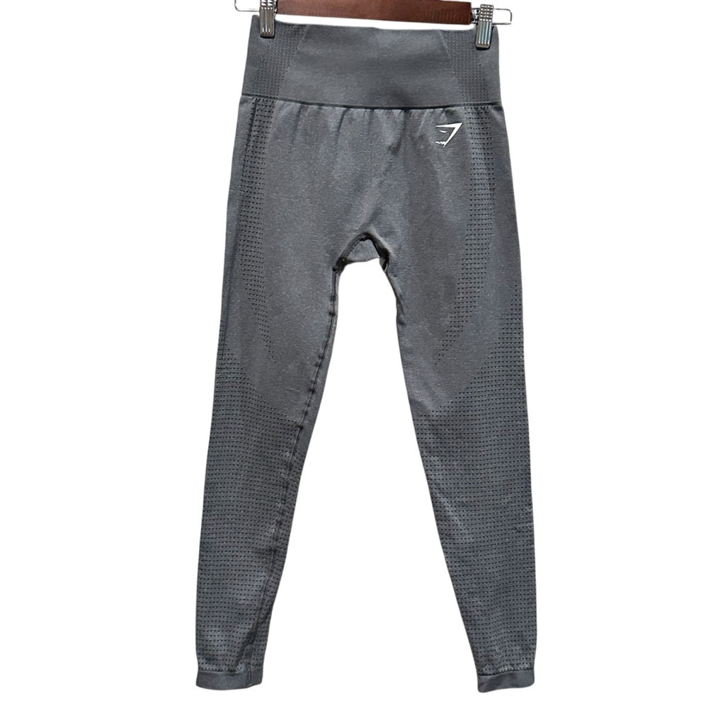 Gymshark Vital Seamless 2.0 Leggings Crop 25" Gray B1A2B Womens Small Small